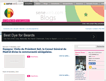 Tablet Screenshot of benmomar.seneweb.com