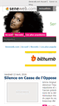 Mobile Screenshot of elkhadafi.seneweb.com