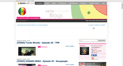 Desktop Screenshot of maroditv.seneweb.com